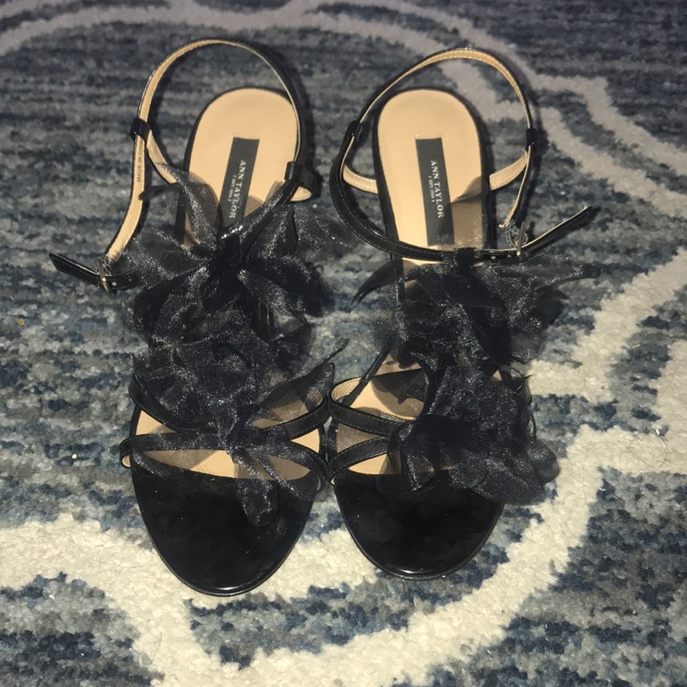 Leather Ann Taylor heels